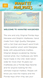 Mobile Screenshot of manateemailboxes.com